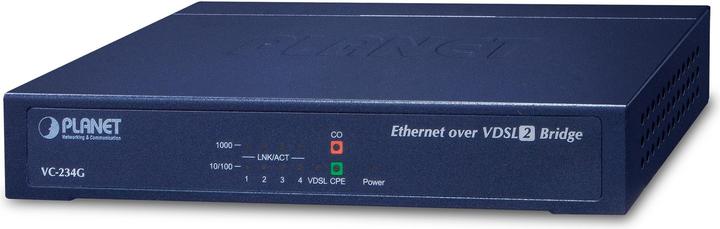 Planet VC-234G 4Port 10/100/1000T Ethernet to VDSL2 Bridge