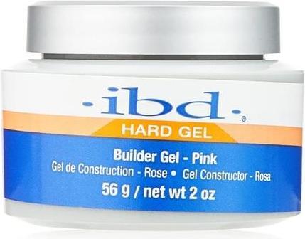 IBD Hard Builder Gel UV żel budujący Pink 56g (Pink, Vernis semi-permanent)