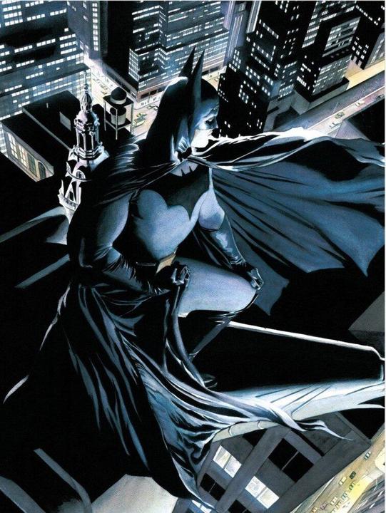 Produktbild SD Toys DC - Poster en Verre - Batman Watcher - 40X30x3cm (30 x 40 cm)