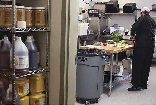 Produktbild Rubbermaid Universalcontainer, rund (166 l)