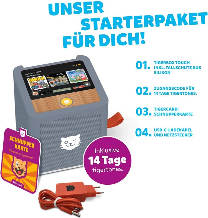 Actual product image Tigermedia Tigerbox Touch Plus Swiss Edition (German)