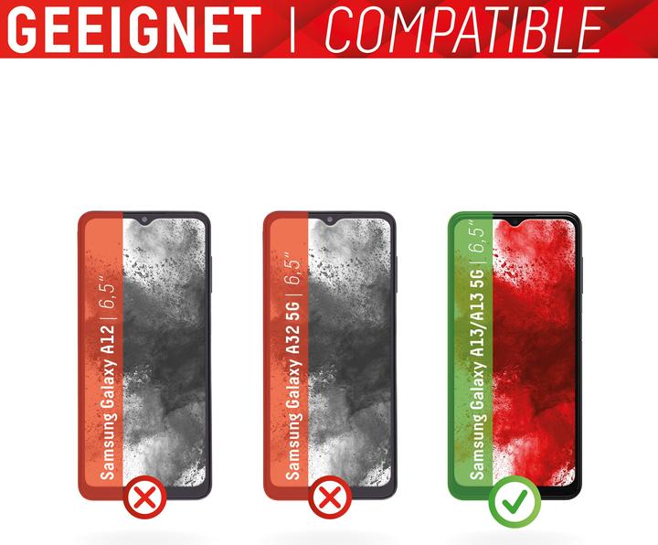 Immagine prodotto Displex Real Glass, 2D Panzerglas (1 Pezzo/i, Samsung Galaxy A13 5G)