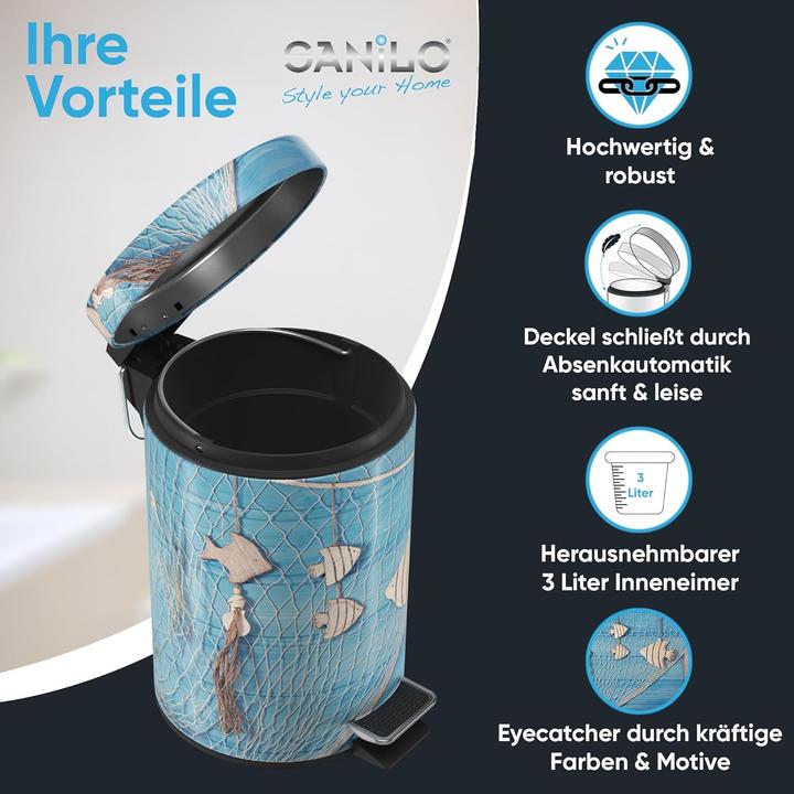 Produktbild Sanilo Kosmetikeimer mit Absenkautomatik (3 l)