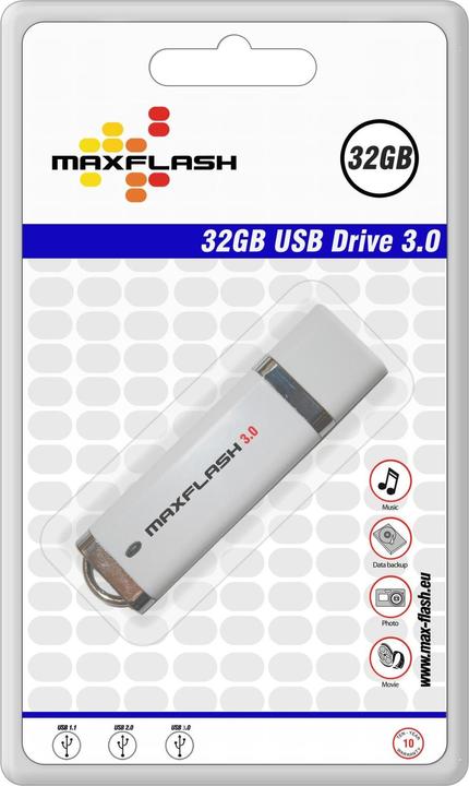 Produktbild MaxFlash USB3.0 64GB, lesen 45MB/s (64 GB, USB-A)