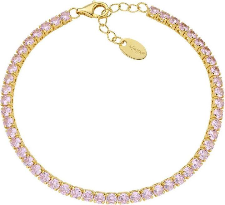 Immagine prodotto Amen Bracciale da tennis (20 cm, Argento 925)