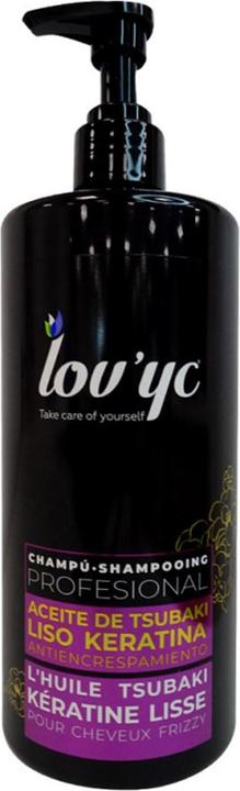 Image du produit Lov'yc Shampooing professionnel anti-frisottis à la kératine et à l'huile de Tsubaki 25.30 fl oz (Shampoing liquide)