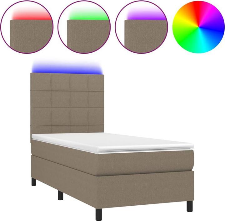 Actual product image vidaXL Boxspringbett (100 x 200 cm)