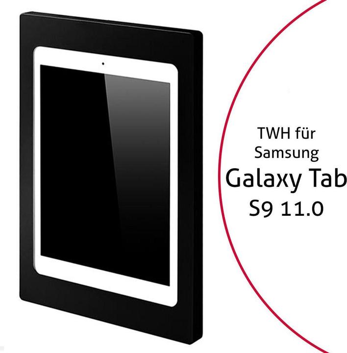 Actual product image TabLines TWH049B Tablet Wall Mount for Samsung Tab S9 11.0, black