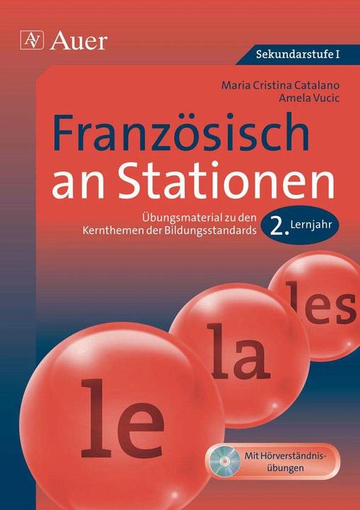 Produktbild Französisch an Stationen 2. Lernjahr (Deutsch, Amela Vucic, Maria Cristina Catalano, 2013)