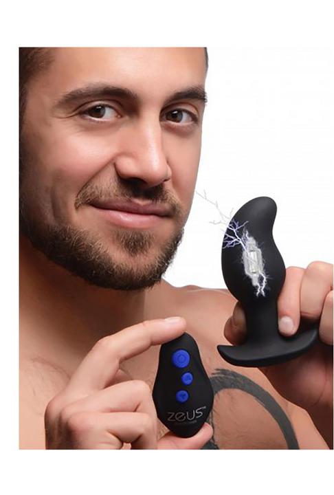 Produktbild Doc Johnson 8X Volt Vibrating & E-Stim Silicone Prostate Massager R/C