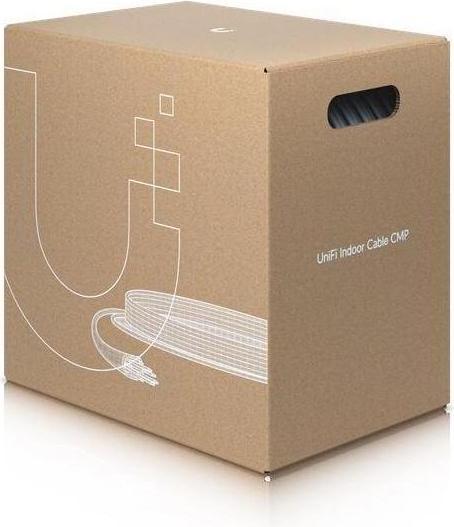 Actual product image Ubiquiti U-CABLE-C6-CMP - UniFi cable Cat. 6 CMP rating, 1 m (UTP, CAT6, 1 m)