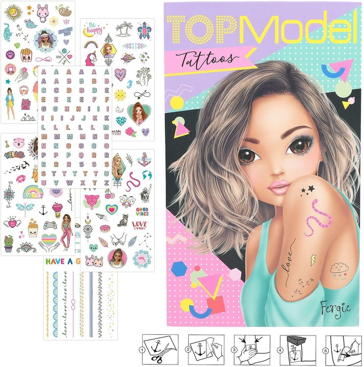 Actual product image Depesche Tattoos