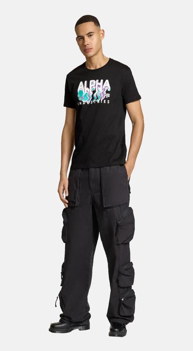 Actual product image Alpha Industries T-Shirt NEBULA Kurzarmshirt (L)