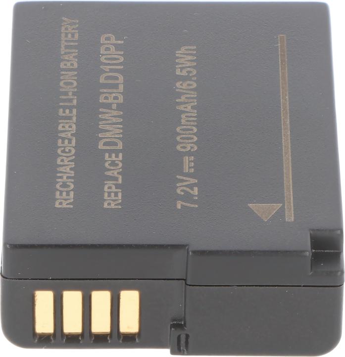 Actual product image AccuCell Akku Panasonic DMW-BLD10 E, Lumix DMC-GF2 (Camera battery)