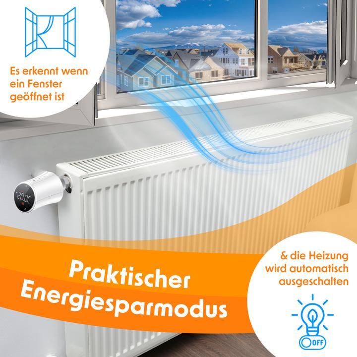 Actual product image Kesser Heizkörperthermostat mit Smart Home Steuerung