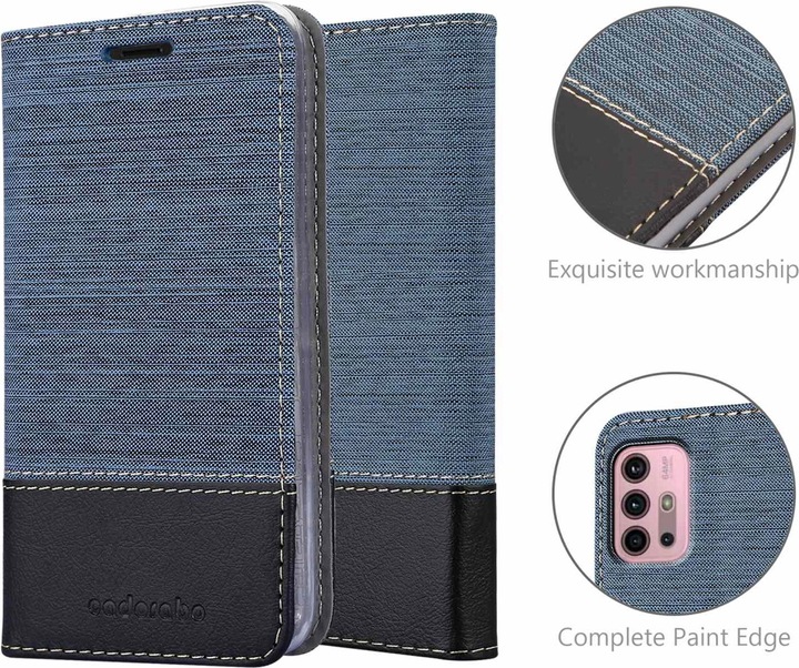 Actual product image Cadorabo Jeans Book Cover (Motorola Moto G10, Motorola Moto G30)