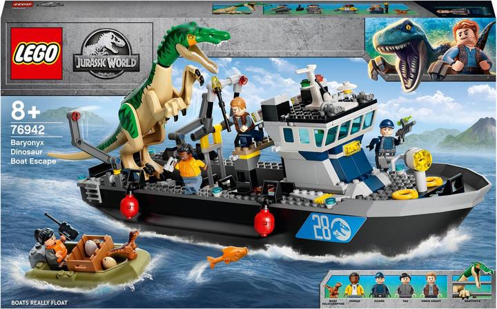 LEGO Flucht des Baryonyx (76942, LEGO Jurassic World)