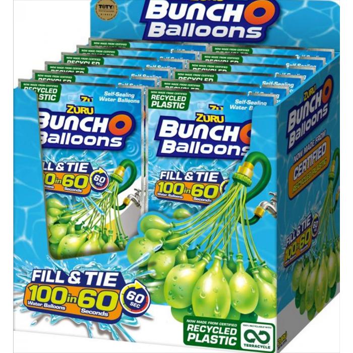 Zuru 100 ™ Wasserbomben Bunch O Balloons farbsortiert