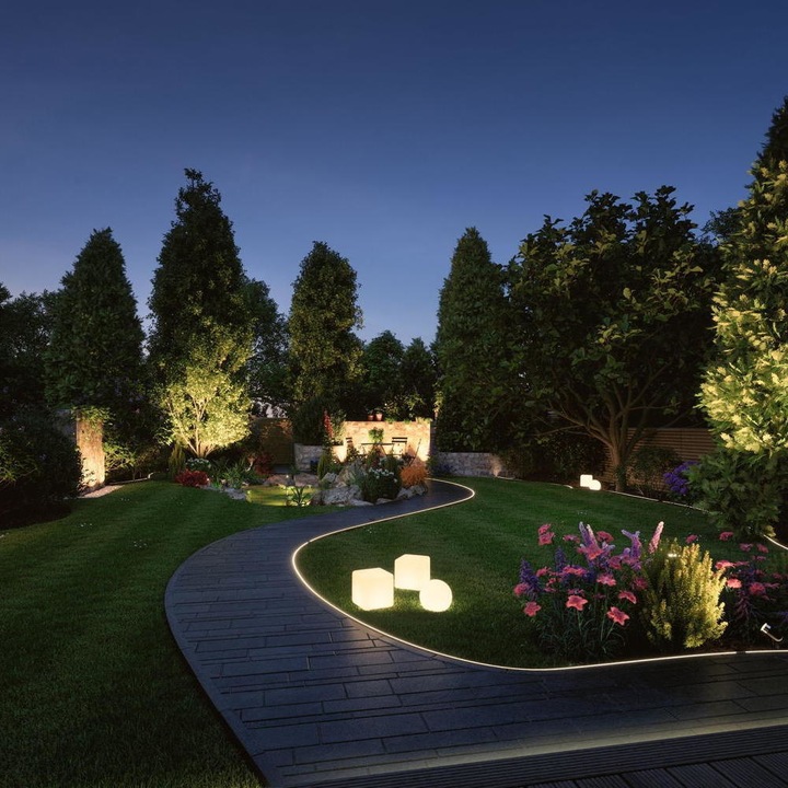 Produktbild Paulmann Outdoor Plug & Shine Stripe Neon (RGBW, 1000 cm, Outdoor)