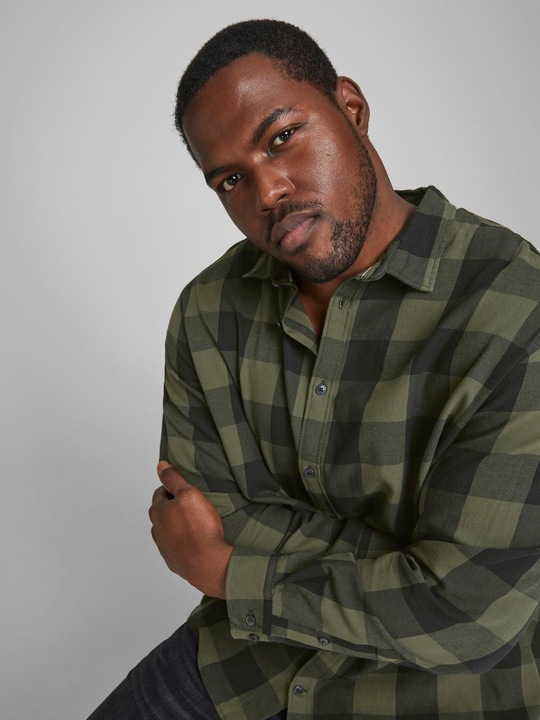 Produktbild Jack & Jones Karo Plus Size Hemd (XXL)