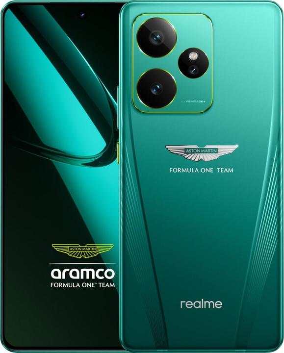 realme GT 7 (512 GB, Aston Martin Green, 6.78", Hybrid Dual SIM, 5G)
