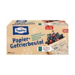 Toppits TOP Gefrierbeutel Papier 3l (15x) (TOPPITS)