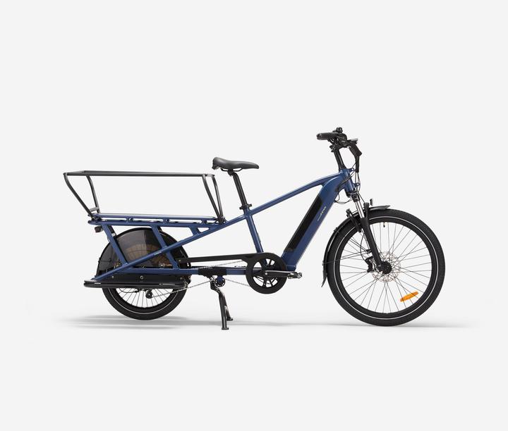 Btwin Elektro-Longtail-Velo E-three 500 Hardtail Aluminium