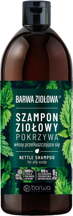Produktbild Barwa Color - Herbal Herbal Shampoo For Greasy Hair Nettle 480Ml (480 ml, Flüssiges Shampoo)