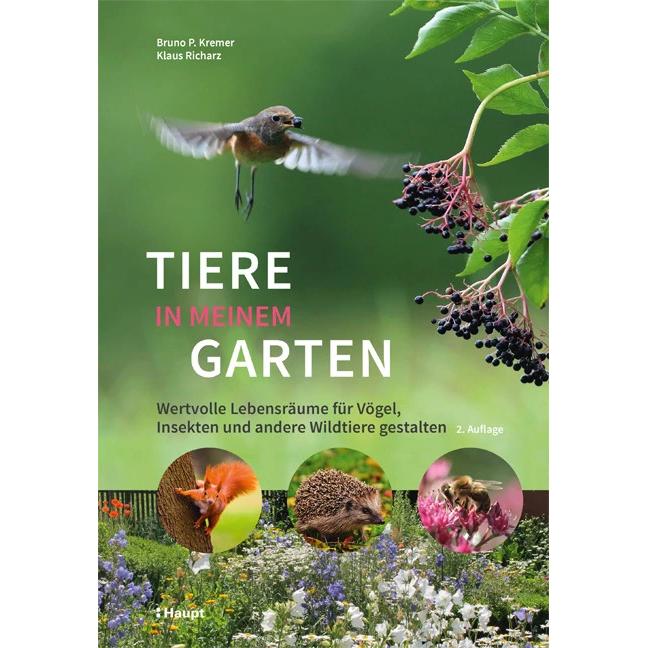 Tiere in meinem Garten, Ratgeber von Bruno P. Kremer, Klaus Richarz