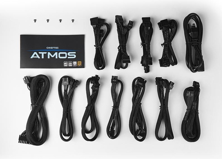 Actual product image Chieftec Power supply 750 Watt ATX ** ATMOS Series (750 W)