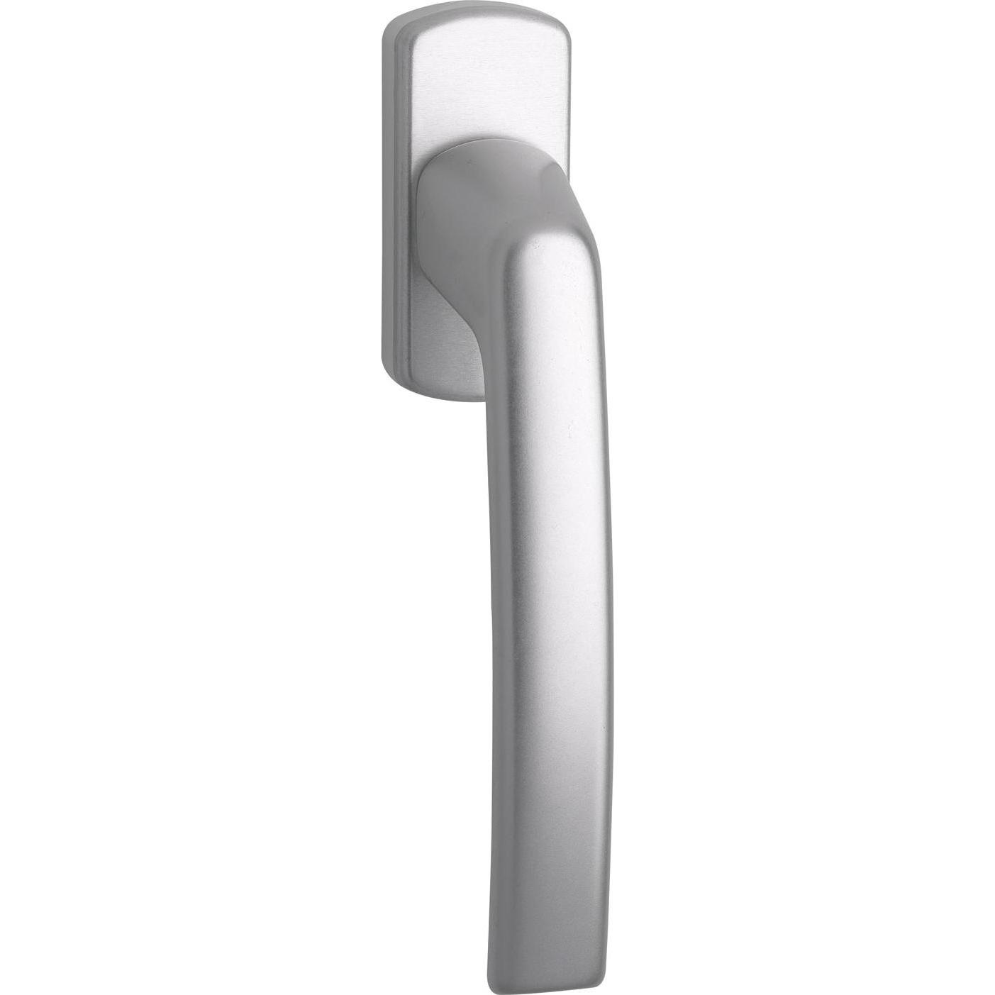 Maco, Türgriff + Fenstergriff, Fenstergriff HARMONY, Nocken 10 mm, VK 7x35 mm, silber eloxiert (Türgriff)