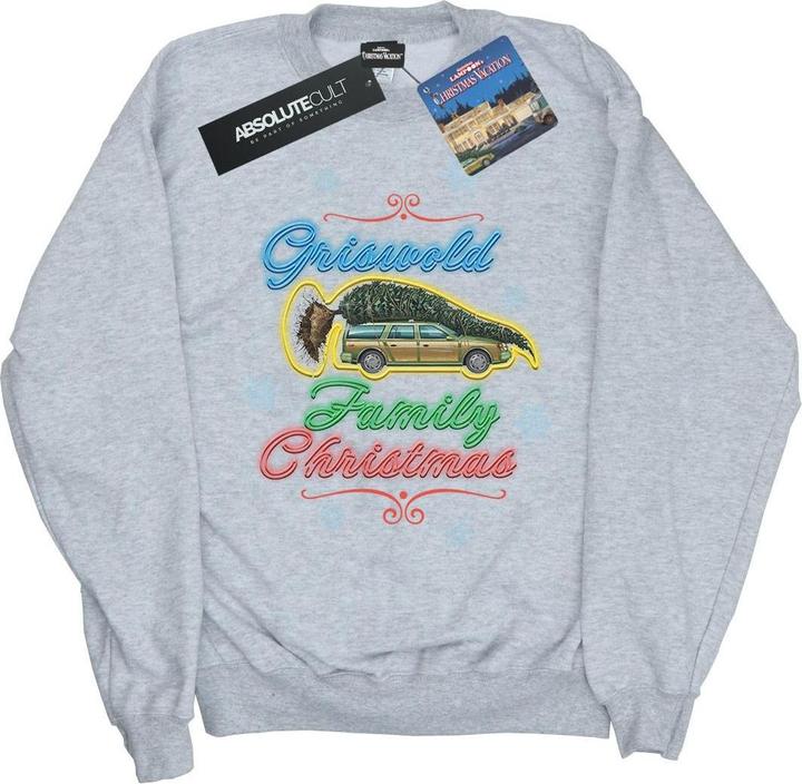 Image du produit National Lampoon´s Vacation National Lampoon's Christmas Vacation - Sweat GRISWOLD FAMILY CHRISTMAS - Fille (128)