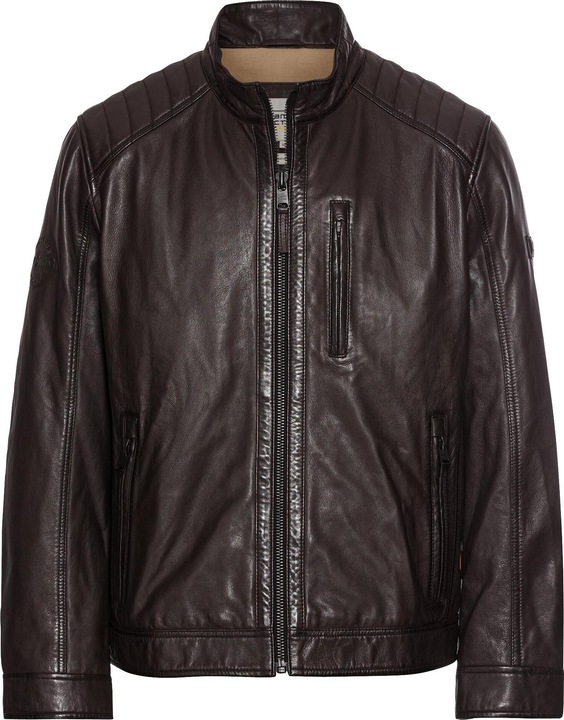 Produktbild Camel Active Lederjacke mit Stehkragen (48)
