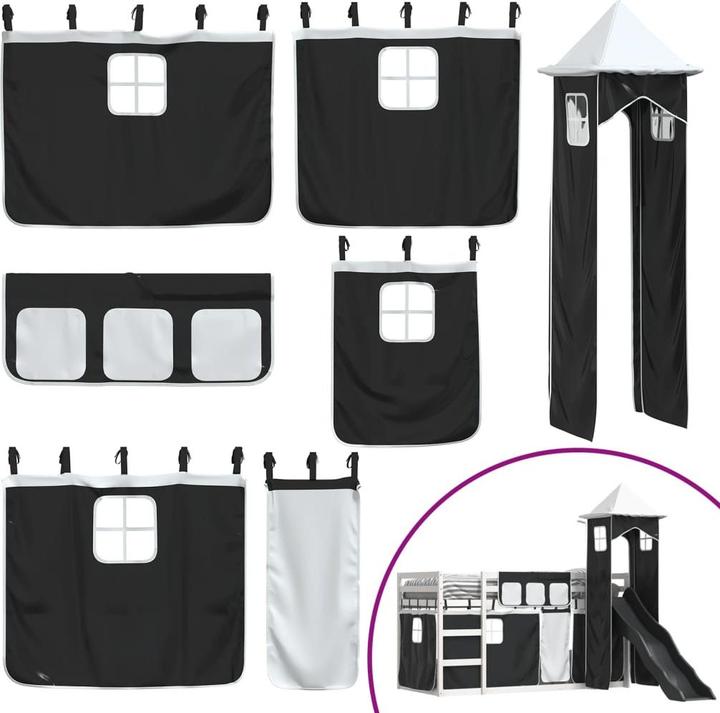 Produktbild vidaXL Etagenbett (90 x 190 cm)