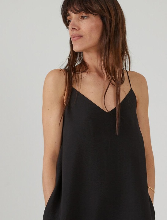 Image du produit La Redoute Collections Maxi-robe à fines bretelles (36)