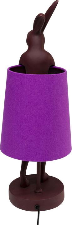Image du produit Kare Design Lampe de table Animal Rabbit rouge/violet 50cm (E14)