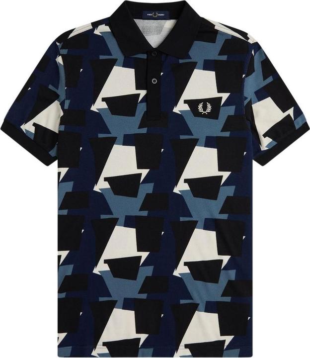 Actual product image Fred Perry Printed Polo (M)