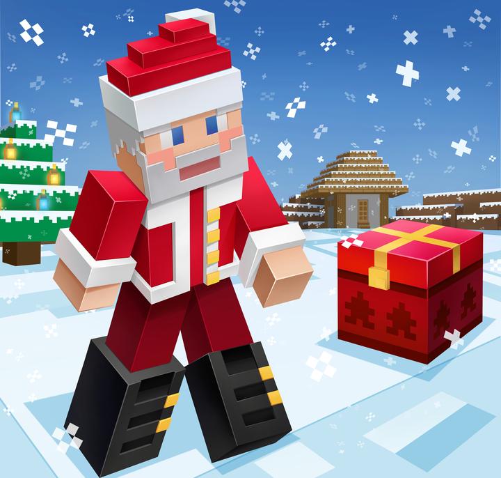 Actual product image Minecraft Advent calendar