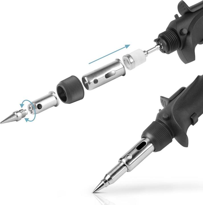 Actual product image Stahlwerk Gas soldering iron GLK-500 ST gas soldering set 200 - 500°C soldering temperature