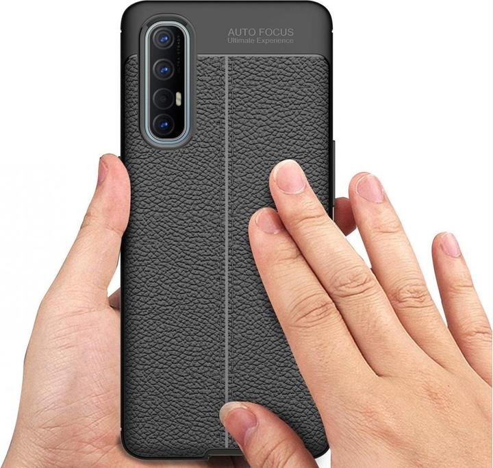 Produktbild Screenguard Oppo Find X2 Neo Hülle Leather Design TPU Cover (Oppo Find X2 Neo)