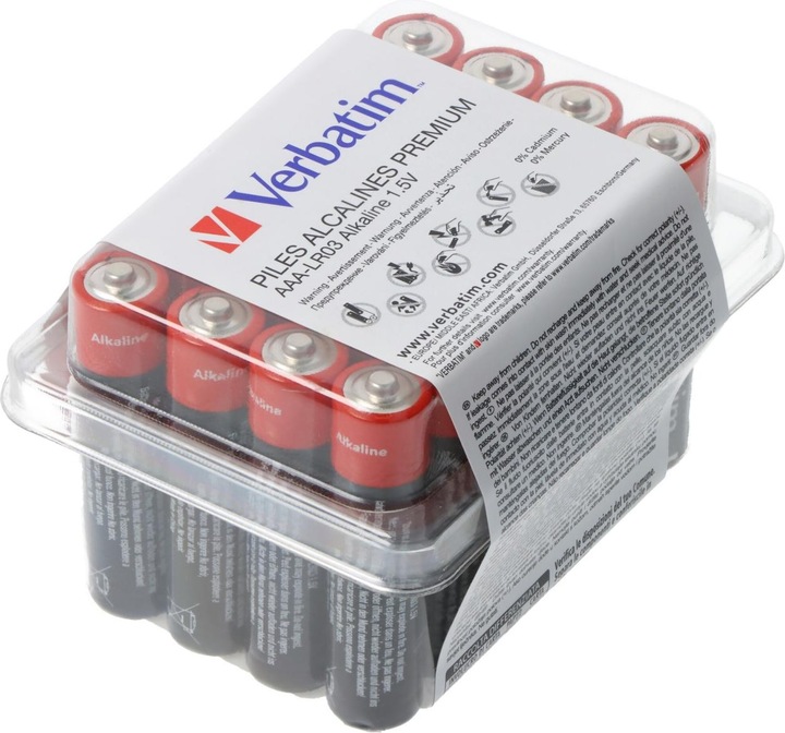 Productafbeelding Verbatim Micro AAA LR 03 (24 Pcs., AAA)