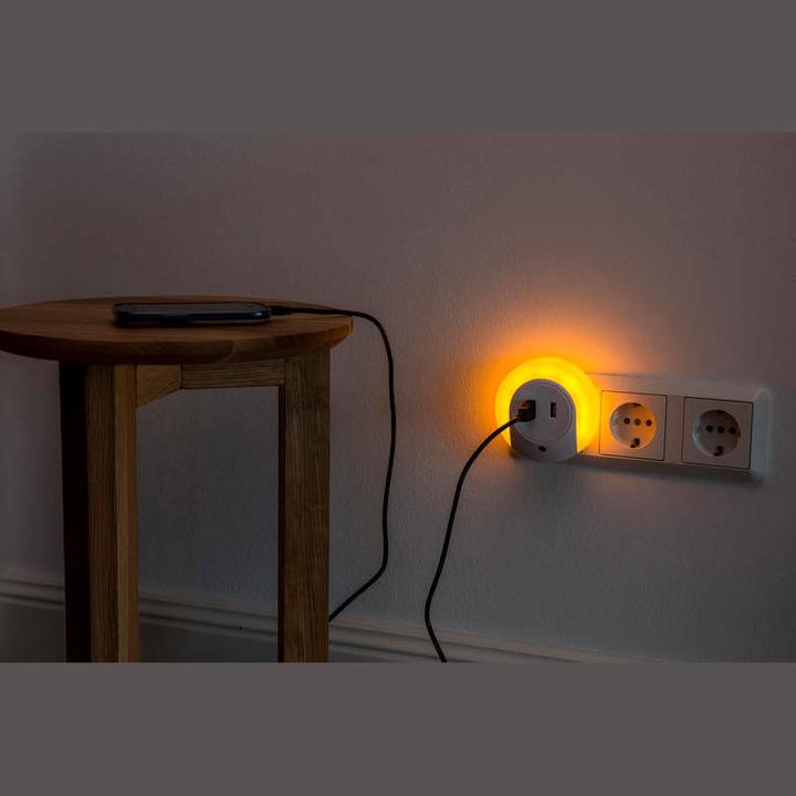 Immagine prodotto Müller Licht Luce notturna a LED rotonda LED Ambra