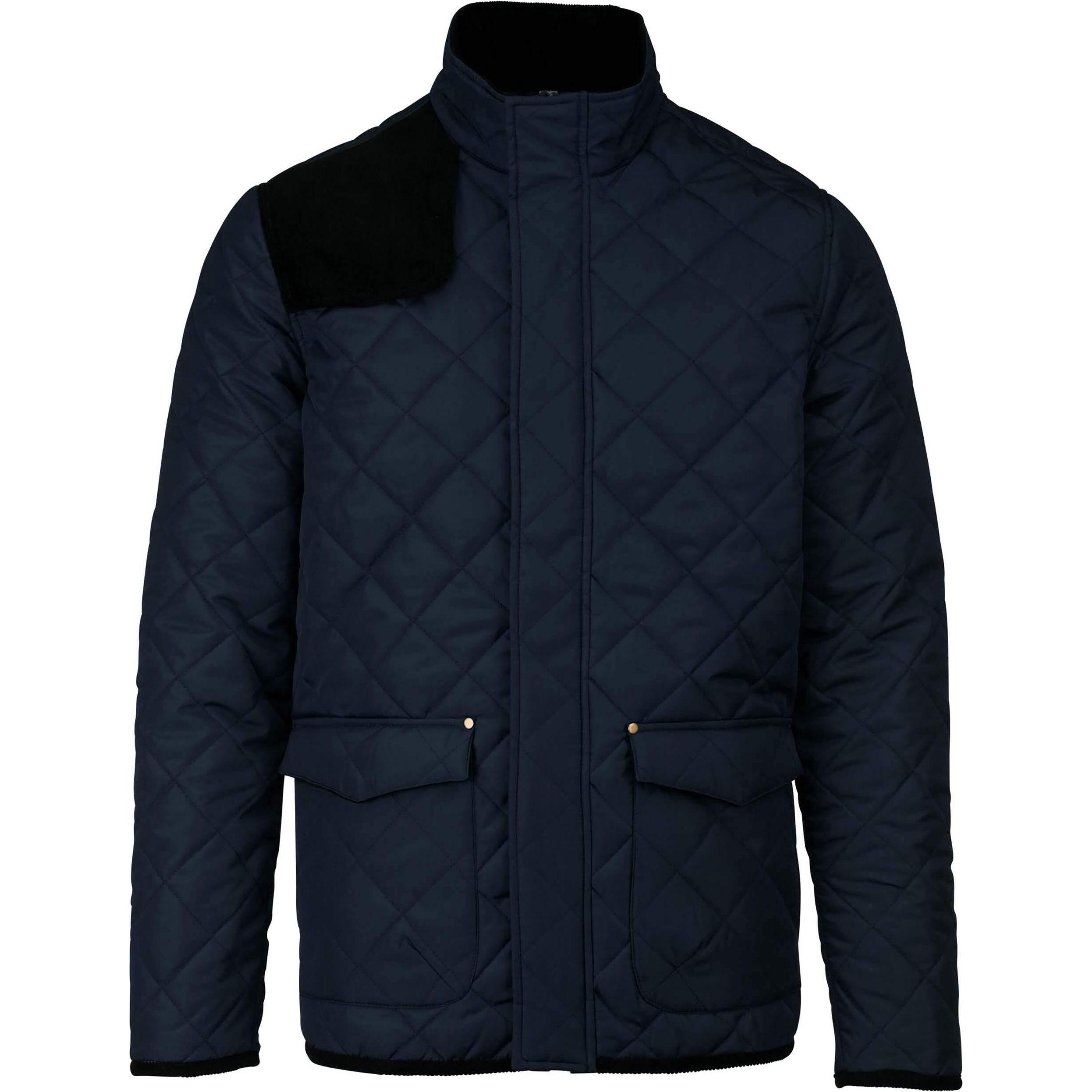 Kariban, Herren, Jacke, Matelassée (L), Blau, L