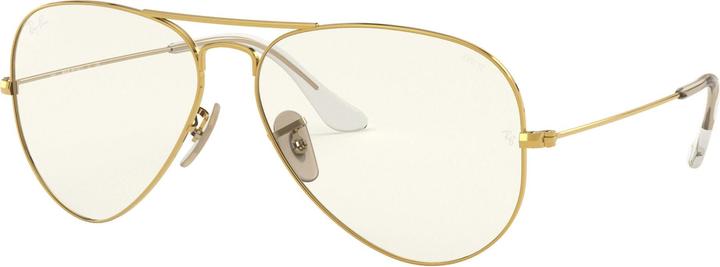 Actual product image Ray Ban Aviator sunglasses - Gold