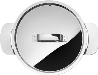 Actual product image Fiskars All Steel Kasser.5,0l (Saucepan, Stainless steel, 22 x 16.60 cm)