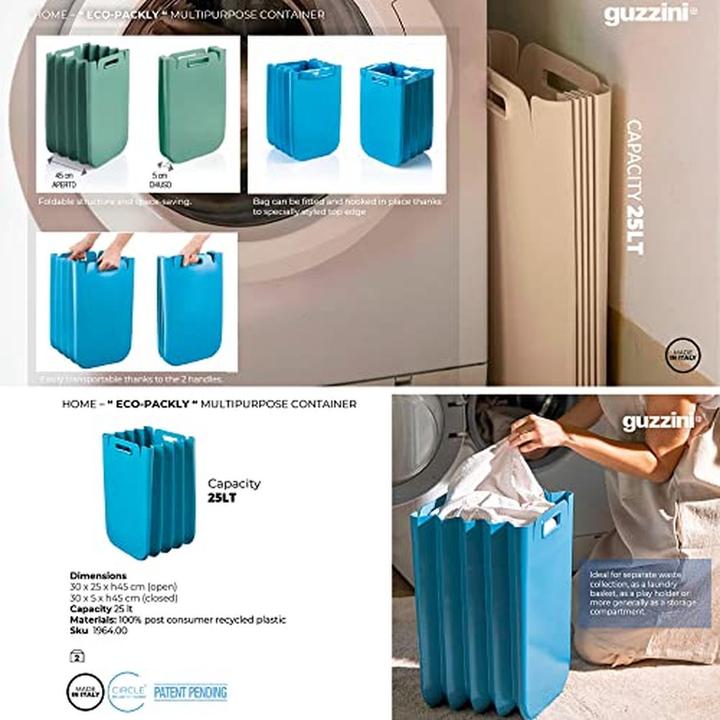 Immagine prodotto Well Home Contenitori multifunzionali pieghevoli per la casa (25 l)