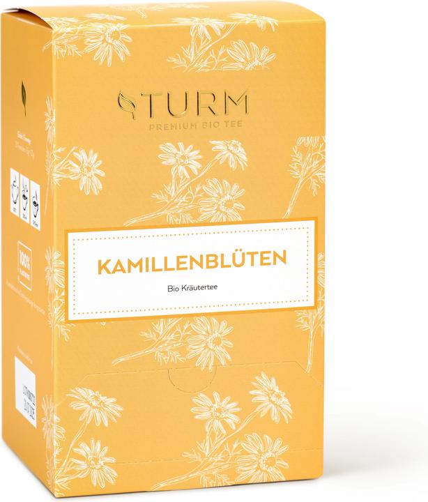 Turm Kaffee Bio Kamillenblüten Kräutertee 20er Schachtel (50 g)