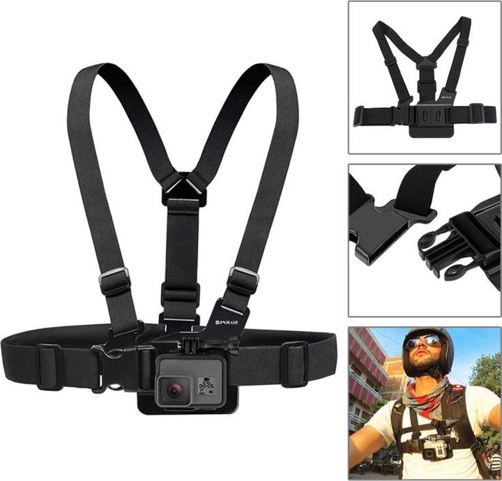 Image du produit Puluz 53 en 1 Accessoires Total Ultimate Combo Kit avec EVA Case pour GoPro, Insta360, DJI et autres