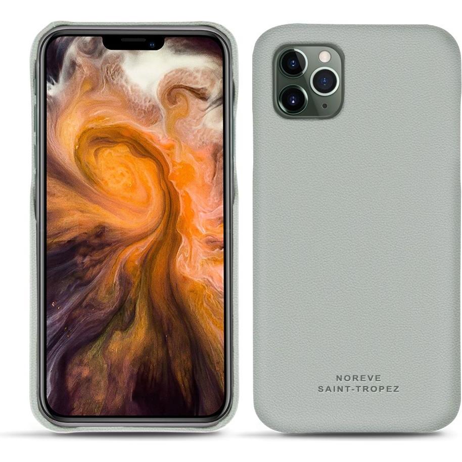 Noreve Lederschutzhülle (Apple iPhone 11 Pro Max), Smartphone Hülle, Grau