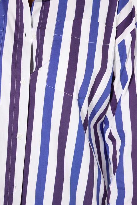 Produktbild Studio Untold Hemdbluse, oversized, Streifen, Langarm (60)